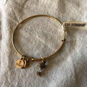 Alex and Ani key bracelet NEW with tags
